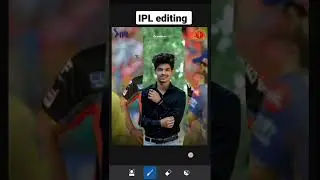 IPL photo editing tutorial 2022 || 15 second Mein IPL photo editing | RCB team photo editing 