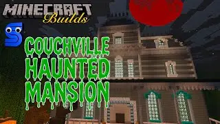 MINECRAFT: Couchville Haunted Mansion I Halloween 2025 I Minecraft Builds