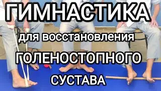 Упражнения для восстановления голеностопного сустава / Гимнастика после травм стопы