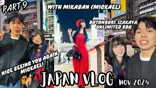 JAPAN  VLOG NOV 2024 - DOTONBORI WITH FRIENDS