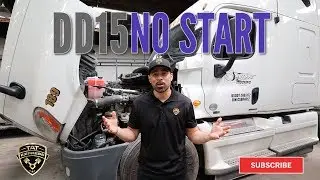 DD15 No Start/dd15 no start after fuel filter change/dd15 wont start/turn but no crank/no start