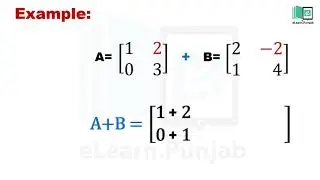 Addition of  Matrices