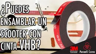3M | ¿Puede La Cinta VHB Mantener Unido Un Scooter?