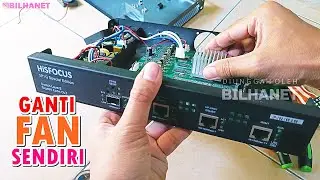Bongkar OLT HiSFOCUS 2P1G Ganti Kipas yang Mati