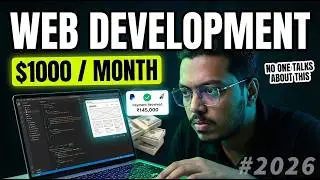 $1000/Month with Web Development in 2026 | 😎 Smart Devs Only