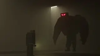 Blender Old Man & Monster