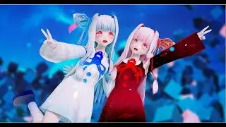 (MMD) ブレザーなレイマリで自己愛性カワイズム