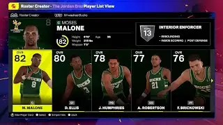 NBA 2K25: Milwaukee Bucks '91-'92 classic team - Jordan Era