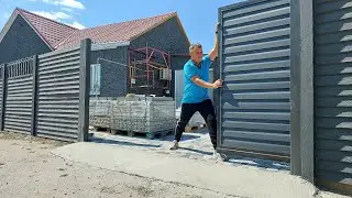 Відкатні ворота зробили,Хату утеплили,Свині поросяться,все по ФЕНШУЮ...