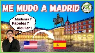Me mudo a Madrid, España. Me fui de los Estados Unidos!