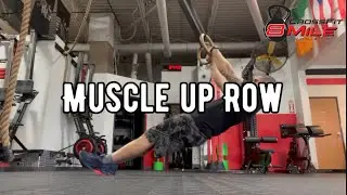 Muscle Up Drill: Muscle Up Row