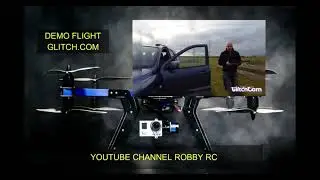 FPV Pilot DEMO flight Glitch Video Effects