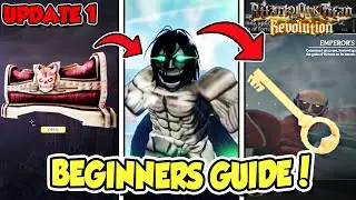 AOT Revolution UPDATE 1 Best Beginners Guide! (How To Get Serum,Resonance,Clan,Codes,Etc)