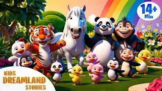 Top Animal Poems | 3D Animated Nursery Rhyme for Kids | Fun Poem for Kids