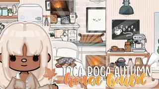 Aesthetic Autumn House Build 🍁🎃 | Part 1 | *with voice* | Toca Boca