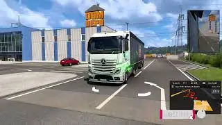 ETS2- DOM CARGO Delivery - 9000$ JOB - Road to SALZBURG - 2160p MAX Graphics