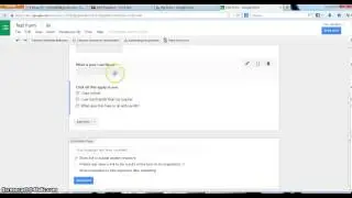 Sharing a Google Drive form or spreadsheet with students