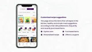 Grocy Fresh Case study Home page