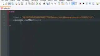PHP - Random Character Generator