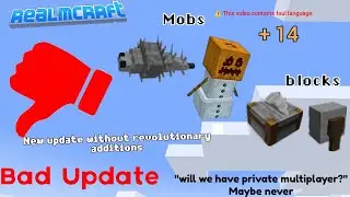 NEW REALMCRAFT UPDATE SHOWCASE & OPINION - 6.5.0 