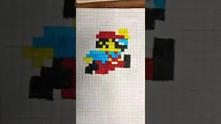 Pixel Art Super Mario 