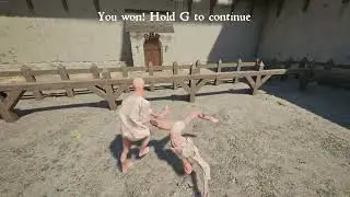 Giant Swing in Half Sword