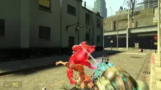 Pyro vs. Chell Keeping It Classy In Garry's Mod
