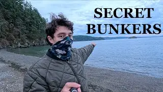 We found an Abandoned Secret Military Base on an Island that was actively Catching Fire