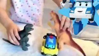 Робокар Поли - игрушка спасает своих друзей!  Robocar Poli - мультфильм ( мультсериал ).