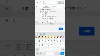 Program to find the person is adult or not in C | #shorts #coding #clanguage