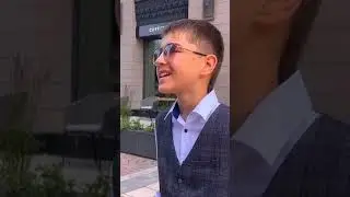 Незрячий мальчик спел  свою песню на башкирском языке.