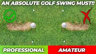 Ball Then Turf Contact | The MAJOR Difference Between YOU and the PROS