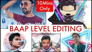 Baap Level Photo Editing on Android in 10Mins | PicsArt Replay Feature Tutorial 