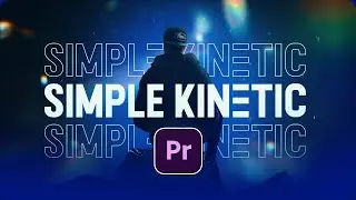 Mastering Kinetic Typography in Premiere Pro: Transform Your Text with Style | Premiere Pro Tutorial