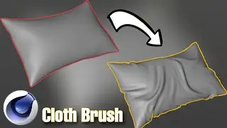 Cinema 4D Cloth Brush Tutorial