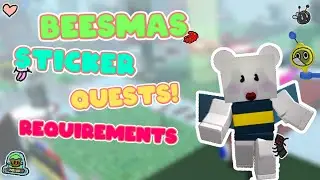 All stickers Required For Beesmas 2024!~ (Bee Swarm Simulator)