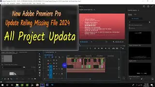 Adobe Premiere Pro Update Reling Missing File 2024 ! PREMIERE PRO ONLINE VIDHI CUT TO CUT  PROJECT !