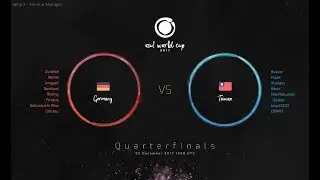 【OWC 2017】Quarterfinals | (Taiwan) v.s (Germany)