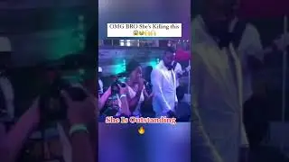 Some females love rap too🔥 (She is Outstanding)😱