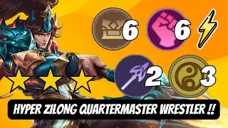 ZILONG QUARTERMASTER WRESTLER !! CHOU SKILL 1 !! TANK TEBEL2 !! AUTO COCOL TERUS !! MAGIC CHESS