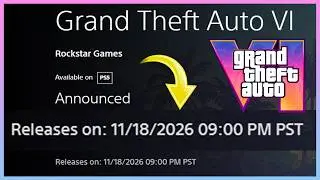GTA 6 OFFICIAL RELEASE DATE REVEALED! 🕘