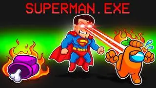 Among us mais j'ai triché avec un Mod SUPERMAN !