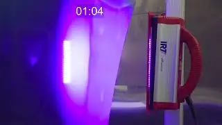 UV curing examples with SpotCure2