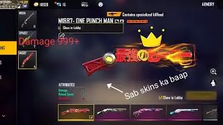 NEW M1887 SKIN | HOW TO COMPLETE THE EVENT OF ONE PUNCH MAN | #FREE_FIRE
