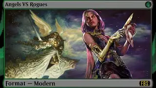 MtG Modern Gameplay - Angels VS Rogues