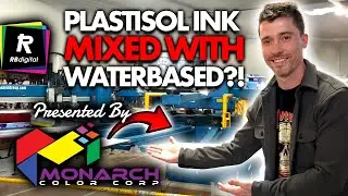 How To Print Plastisol Ink with Discharge?! (Screen Print Training Camp Seminar)