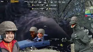 Trolling Godzilla in PUBG mobile Godzilla exe