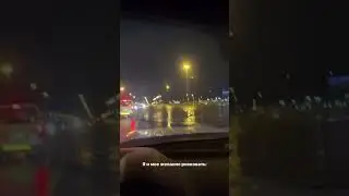 Потоп в Дубае , машины плавают!