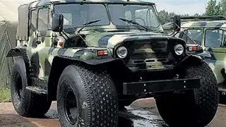 #962. Тюнинг военного УАЗ