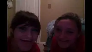 Two Girls Clowning  5-27-12